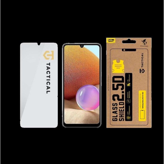 Folie de Sticlă Tactical Glass Shield 2.5D pentru Samsung Galaxy A32 4G, Transparentă (Bakr, 57983103322) by www.silkase.ro