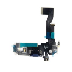 Cablu Flex cu Mufă Încărcare și Date pentru iPhone 12 / 12 Pro, Albastru