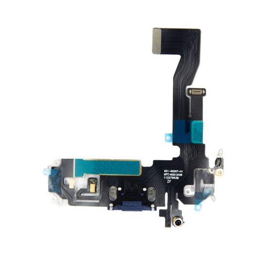 Cablu Flex cu Mufă Încărcare și Date pentru iPhone 12 / 12 Pro, Albastru Cablu Flex cu Mufă Încărcare și Date pentru iPhone 12 / 12 Pro, Albastru (Piese Schimb, 57983103991) by www.silkase.ro