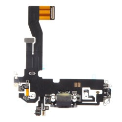 Mufă Încărcare și Cablu Flex iPhone 12 / 12 Pro, Conector Port Date, Negru Mufă Încărcare și Cablu Flex iPhone 12 / 12 Pro, Conector Port Date, Negru