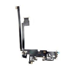 Modul Flex cu Conector Încărcare (Dock) pentru iPhone 12 Pro Max, Argintiu Modul Flex cu Conector Încărcare (Dock) pentru iPhone 12 Pro Max, Argintiu