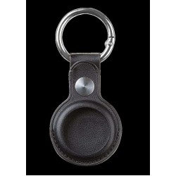 Breloc Piele Tactical Airtag Beam pentru Apple AirTag, Negru