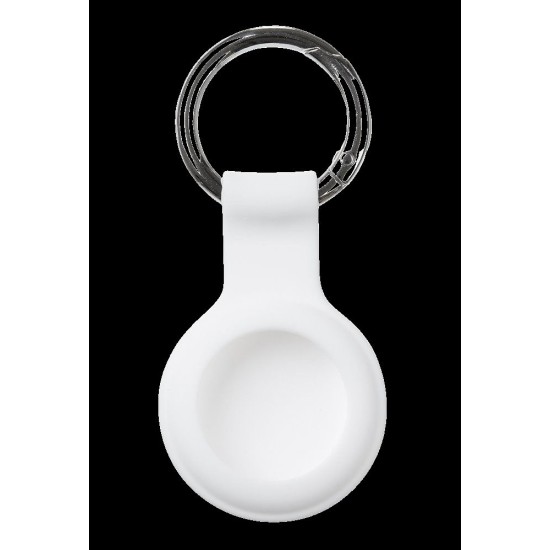 Breloc Silicon Tactical Airtag Beam pentru Apple AirTag, Alb (Bakr, 57983104015) by www.silkase.ro