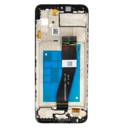Ecran LCD + Touch Unit Samsung A02s (A025G) Negru, Service Pack Original