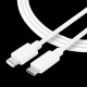 Cablu Tactical Smooth Thread USB-C/Lightning 0.3m Alb Cablu Tactical Smooth Thread USB-C/Lightning 0.3m Alb (Bakr, 57983104160) by www.silkase.ro