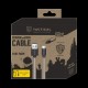 Cablu Kevlar Tactical Fast Rope USB-A la USB-C, 0.3m, Gri Cablu Kevlar Tactical Fast Rope USB-A la USB-C, 0.3m, Gri (Bakr, 57983104165) by www.silkase.ro