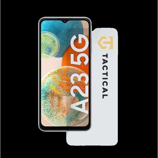 Folie de Sticlă Tactical Glass Shield 2.5D pentru Samsung Galaxy A22 5G, Transparentă (Bakr, 57983104279) by www.silkase.ro