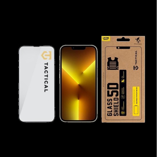 Folie de Sticlă 5D Tactical Glass Shield pentru Apple iPhone 13 Pro Max / 14 Plus, Neagră Folie de Sticlă 5D Tactical Glass Shield pentru Apple iPhone 13 Pro Max / 14 Plus, Neagră (Bakr, 57983104497) by www.silkase.ro
