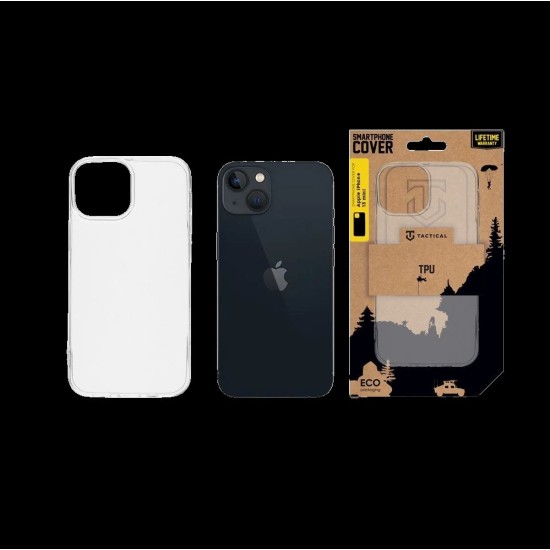 Husă Tactical TPU pentru Apple iPhone 13 mini, Transparentă (Bakr, 57983104685) by www.silkase.ro