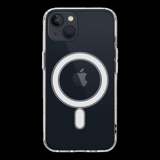 Husa Tactical MagForce (MagSafe) pentru Apple iPhone 13, Transparentă (Bakr, 57983104737) by www.silkase.ro