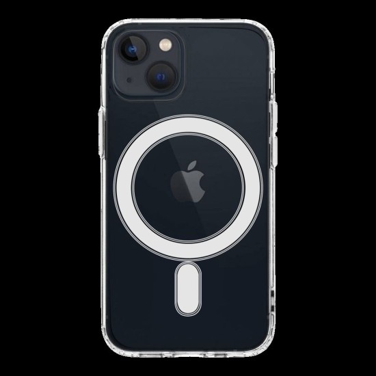 Husa Tactical MagForce (MagSafe) pentru Apple iPhone 13 mini, Transparentă (Bakr, 57983104738) by www.silkase.ro
