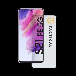 Folie de Sticlă 5D Tactical Glass Shield pentru Samsung Galaxy S21 FE 5G, Neagră
