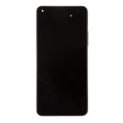 Modul Display LCD cu Touchscreen și Ramă pentru Xiaomi Mi 11 Lite 4G, Negru (Service Pack)