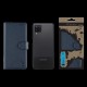 Husa Tactical Field Notes pentru Samsung Galaxy A12, Albastra (Bakr, 57983106207) by www.silkase.ro