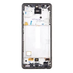 Ansamblu LCD Display + Touch Unit Samsung Galaxy A52 A525/A526 Negru Original Service Pack