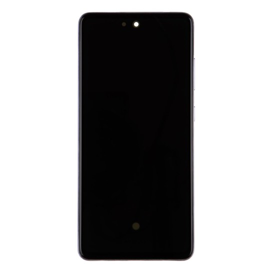 Modul Display LCD cu Touchscreen Original Samsung Galaxy A52 / A52 5G, Mov (Service Pack) (Bakr, GH82-25524C) by www.silkase.ro