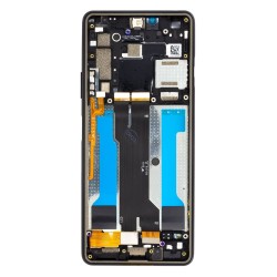 Display LCD + Touchscreen Sony Xperia 10 III, Negru, Service Pack Original