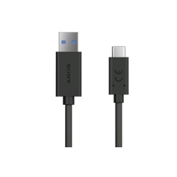 Cablu de Date Sony UCB-20 USB-C, 3A, 1m, Negru (Service Pack)