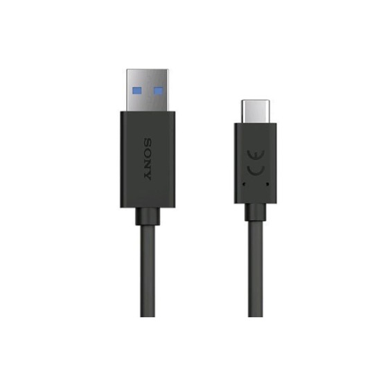 Cablu de Date Sony UCB-20 USB-C, 3A, 1m, Negru (Service Pack) (Încărcătoare Rețea, 100749111) by www.silkase.ro