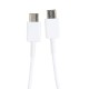 Cablu de Date Original Samsung (EP-DN980BWE) USB-C la USB-C, 1m, Alb (Bulk) (Bakr, 57983106495) by www.silkase.ro