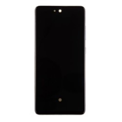 Modul Display LCD cu Touchscreen Original Samsung Galaxy A52s 5G (A528B), Negru (Service Pack)