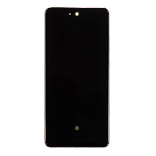 Modul Display LCD cu Touchscreen Original Samsung Galaxy A52s 5G (A528B), Negru (Service Pack) (Bakr, GH82-26861A) by www.silkase.ro