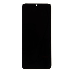 Modul Display LCD cu Touchscreen Original Samsung Galaxy A03s (A037G), Negru (Service Pack)