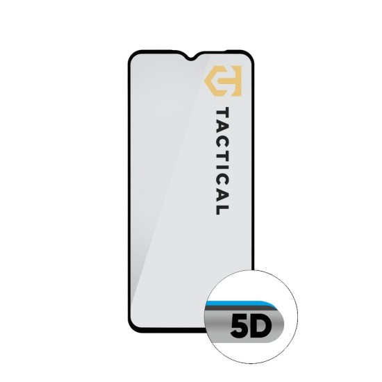 Folie de Sticlă 5D Tactical Glass Shield pentru Vivo Y33s / Y21 / Y21s, Neagră (Bakr, 57983106782) by www.silkase.ro