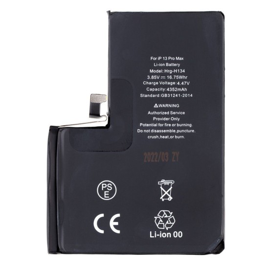 Acumulator Baterie pentru iPhone 13 Pro Max, 4352mAh Li-Ion (Bulk) Acumulator Baterie pentru iPhone 13 Pro Max, 4352mAh Li-Ion (Bulk) (Piese Schimb, 57983106864) by www.silkase.ro