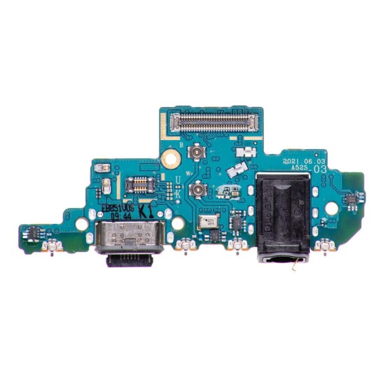 Placă de Încărcare cu Conector pentru Samsung Galaxy A52s 5G (A528) - Piesă de Schimb (Piese Schimb, 57983107079) by www.silkase.ro