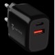 Încărcător Rețea Tactical Base Plug Dual 20W (USB-A + USB-C), Negru (Bakr, 57983107234) by www.silkase.ro