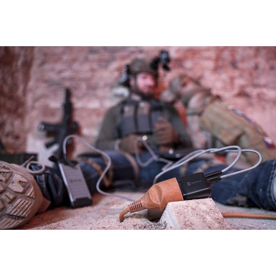 Încărcător Rețea Tactical Base Plug Dual 20W (USB-A + USB-C), Negru (Bakr, 57983107234) by www.silkase.ro