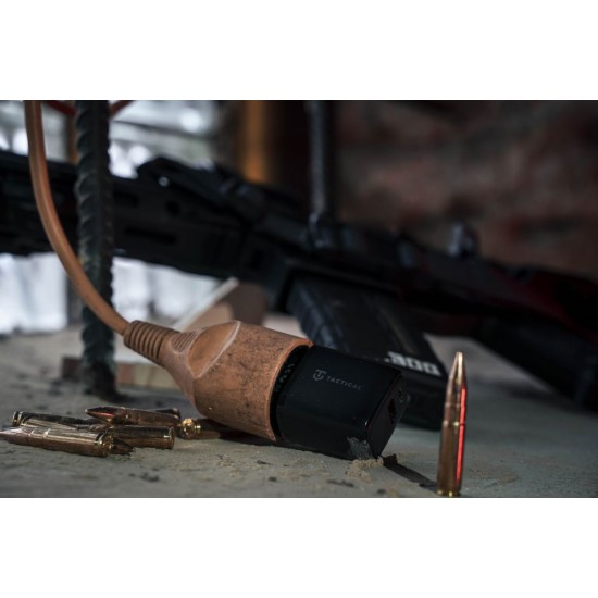 Încărcător Rețea Tactical Base Plug Dual 20W (USB-A + USB-C), Negru (Bakr, 57983107234) by www.silkase.ro
