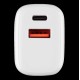 Încărcător Rețea Tactical Base Plug Dual 20W (USB-A + USB-C), Alb (Bakr, 57983107235) by www.silkase.ro