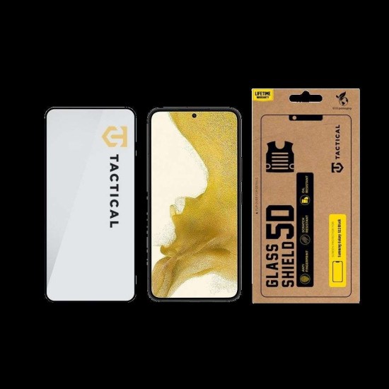 Folie de Sticlă 5D Tactical Glass Shield pentru Samsung Galaxy S22, Neagră Folie de Sticlă 5D Tactical Glass Shield pentru Samsung Galaxy S22, Neagră (Bakr, 57983107375) by www.silkase.ro
