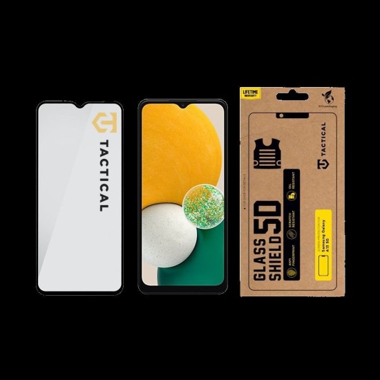 Folie de Sticlă 5D Tactical Glass Shield pentru Samsung Galaxy A13 5G / A04s, Neagră Folie de Sticlă 5D Tactical Glass Shield pentru Samsung Galaxy A13 5G / A04s, Neagră (Bakr, 57983107729) by www.silkase.ro