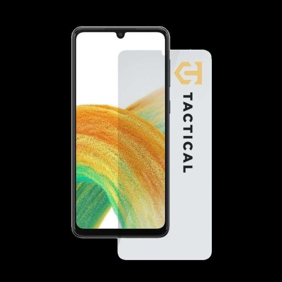 Folie de Sticlă Tactical Glass Shield 2.5D pentru Samsung Galaxy A33 5G, Transparentă (Bakr, 57983107739) by www.silkase.ro