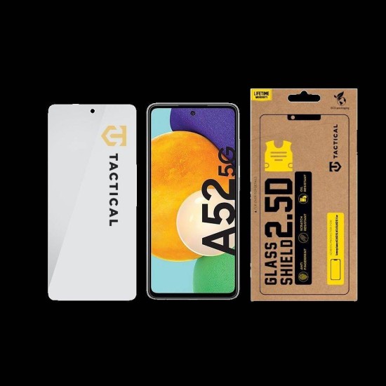 Folie de Sticlă Tactical Glass Shield 2.5D pentru Samsung Galaxy A52 / A52s / A53 5G, Transparentă Folie de Sticlă Tactical Glass Shield 2.5D pentru Samsung Galaxy A52 / A52s / A53 5G, Transparentă (Bakr, 57983107749) by www.silkase.ro
