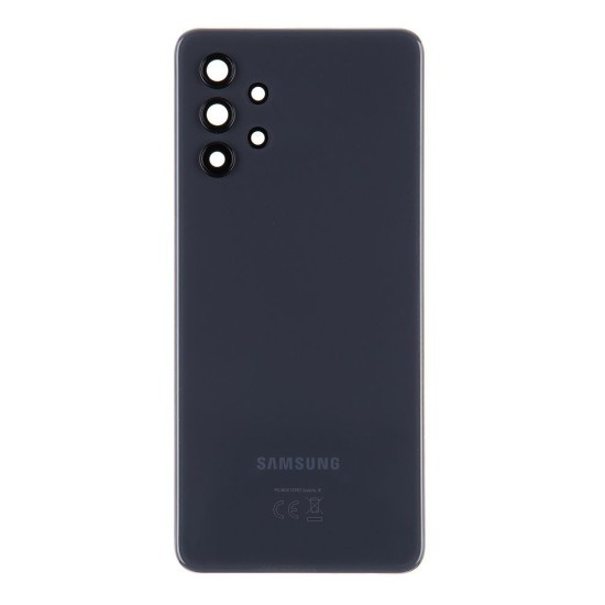 Capac Baterie Spate Original Samsung Galaxy A32 4G (A325F), Negru (Service Pack) (Bakr, GH82-25545A) by www.silkase.ro
