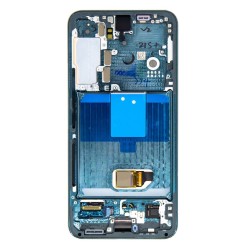 Ecran Complet cu Touchscreen și Ramă Samsung Galaxy S22 S901B, Green - Service Pack Original