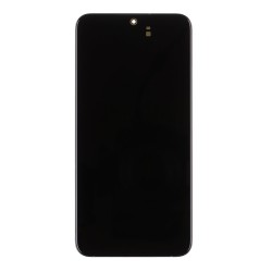 Ecran LCD cu Touch și Ramă Original Samsung Galaxy S22+ (S22 Plus) S906B, Phantom Black (Service Pack)