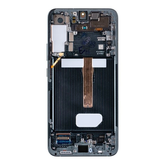 Display LCD Original Samsung Galaxy S22+ Plus (S906B) cu Touchscreen și Ramă Verde (Service Pack) Display LCD Original Samsung Galaxy S22+ Plus (S906B) cu Touchscreen și Ramă Verde (Service Pack) (Piese Schimb, GH82-27500C) by www.silkase.ro