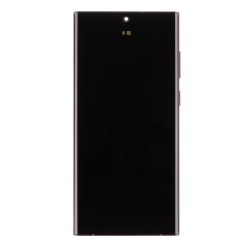 Ecran Original Samsung Galaxy S22 Ultra Burgundy cu Rama (Service Pack)