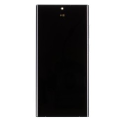 Display LCD cu Touch și Ramă Original Samsung Galaxy S22 Ultra (S908B), Service Pack, Green