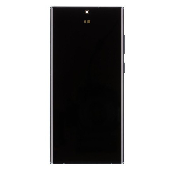 Display LCD cu Touch și Ramă Original Samsung Galaxy S22 Ultra (S908B), Service Pack, Green (Piese Schimb, GH82-27488D) by www.silkase.ro