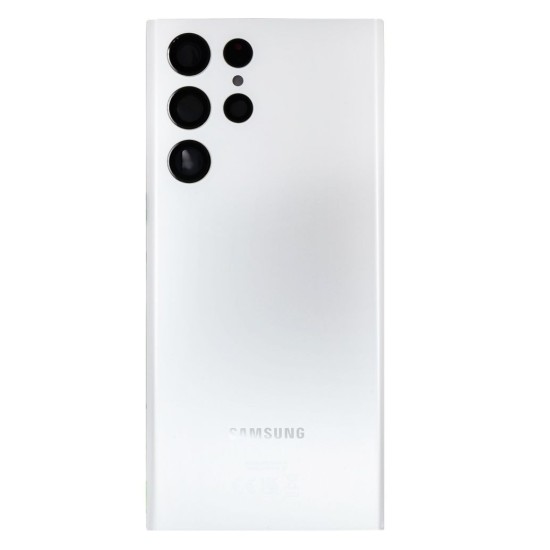 Capac Baterie Spate Original Samsung Galaxy S22 Ultra (S908B), Alb (Phantom White) (Service Pack) Capac Baterie Spate Original Samsung Galaxy S22 Ultra (S908B), Alb (Phantom White) (Service Pack) (Bakr, GH82-27457C) by www.silkase.ro