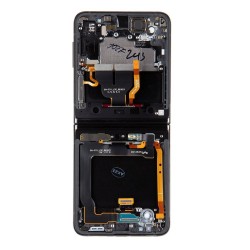 Display LCD cu Touchscreen Samsung Galaxy Z Flip 3 5G (F711B), Original Service Pack, Negru Display LCD cu Touchscreen Samsung Galaxy Z Flip 3 5G (F711B), Original Service Pack, Negru