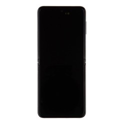 Display LCD cu Touchscreen Samsung Galaxy Z Flip 3 5G (F711B), Original Service Pack, Negru