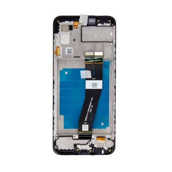 Modul Display LCD cu Touchscreen Original Samsung Galaxy A03 (A035G), Negru (Service Pack) (Bakr, GH81-21626A) by www.silkase.ro