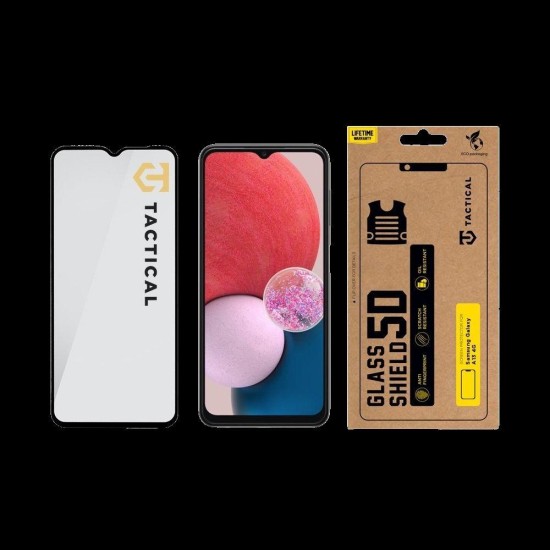 Folie de Sticlă 5D Tactical Glass Shield pentru Samsung Galaxy A13 4G, Neagră Folie de Sticlă 5D Tactical Glass Shield pentru Samsung Galaxy A13 4G, Neagră (Bakr, 57983109355) by www.silkase.ro
